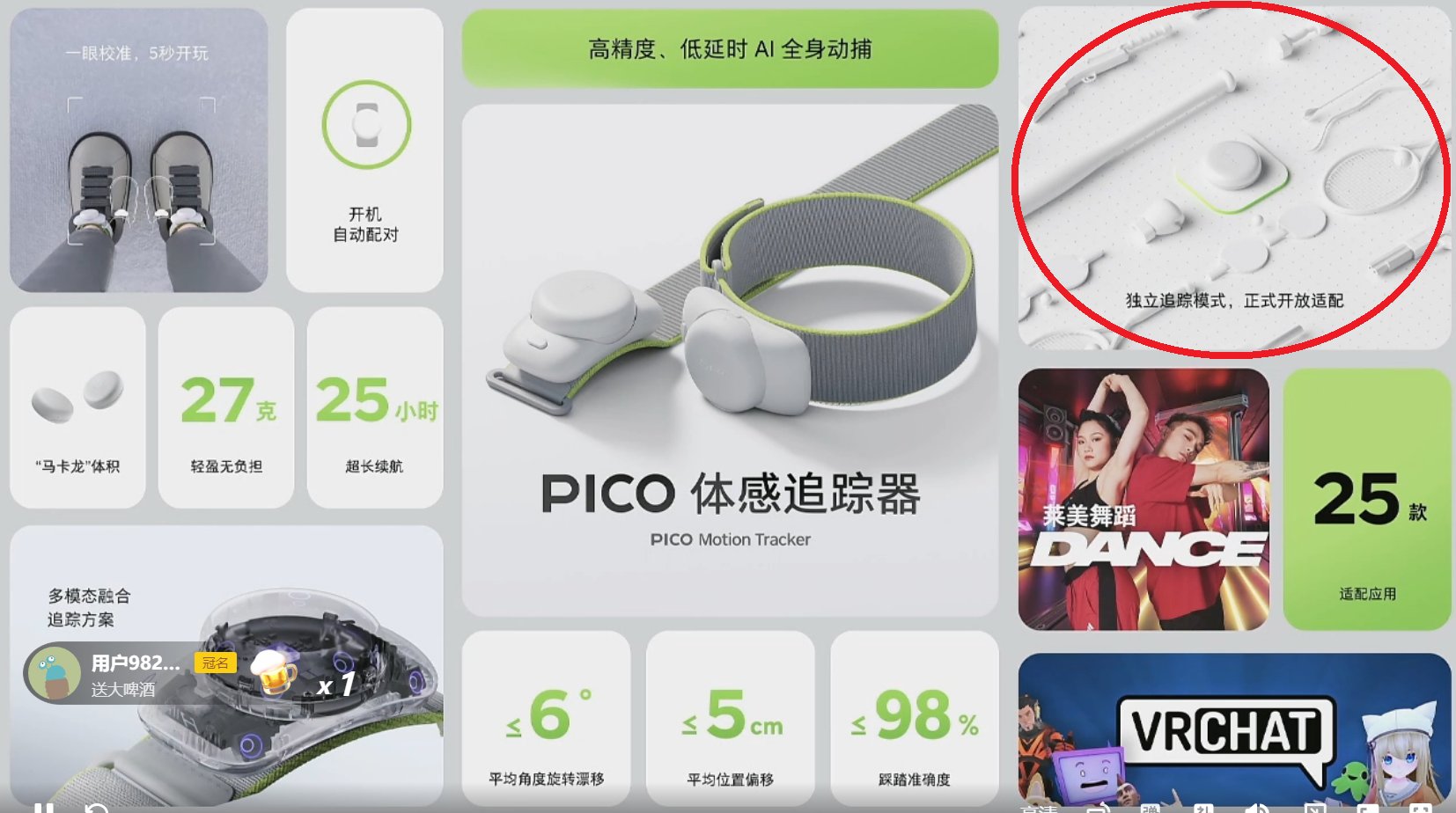 Pico Motion Tracker 新品未開封 PICO4（PICO 4 Motion Tracker