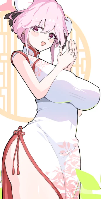 トモエ(チーパオ)#ブルアカ 