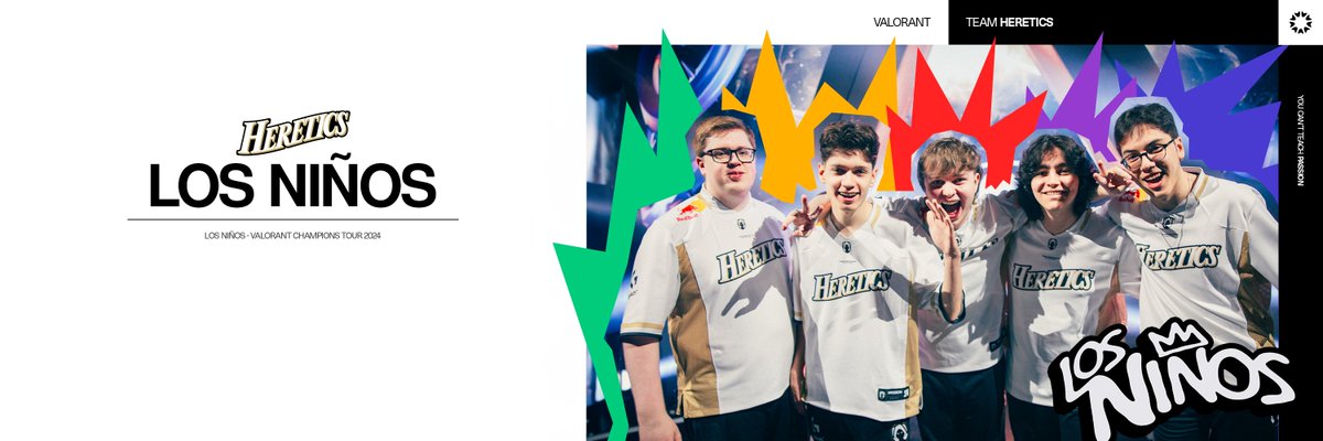 Los Niños banner for everyone? 🌟

We will be giving a custom banner to everyone with "Heretics" or "TH" on their tag (make sure you got it). Just reply to this tweet.

It is time to support the team and update all those profiles.

#VamosHeretics
