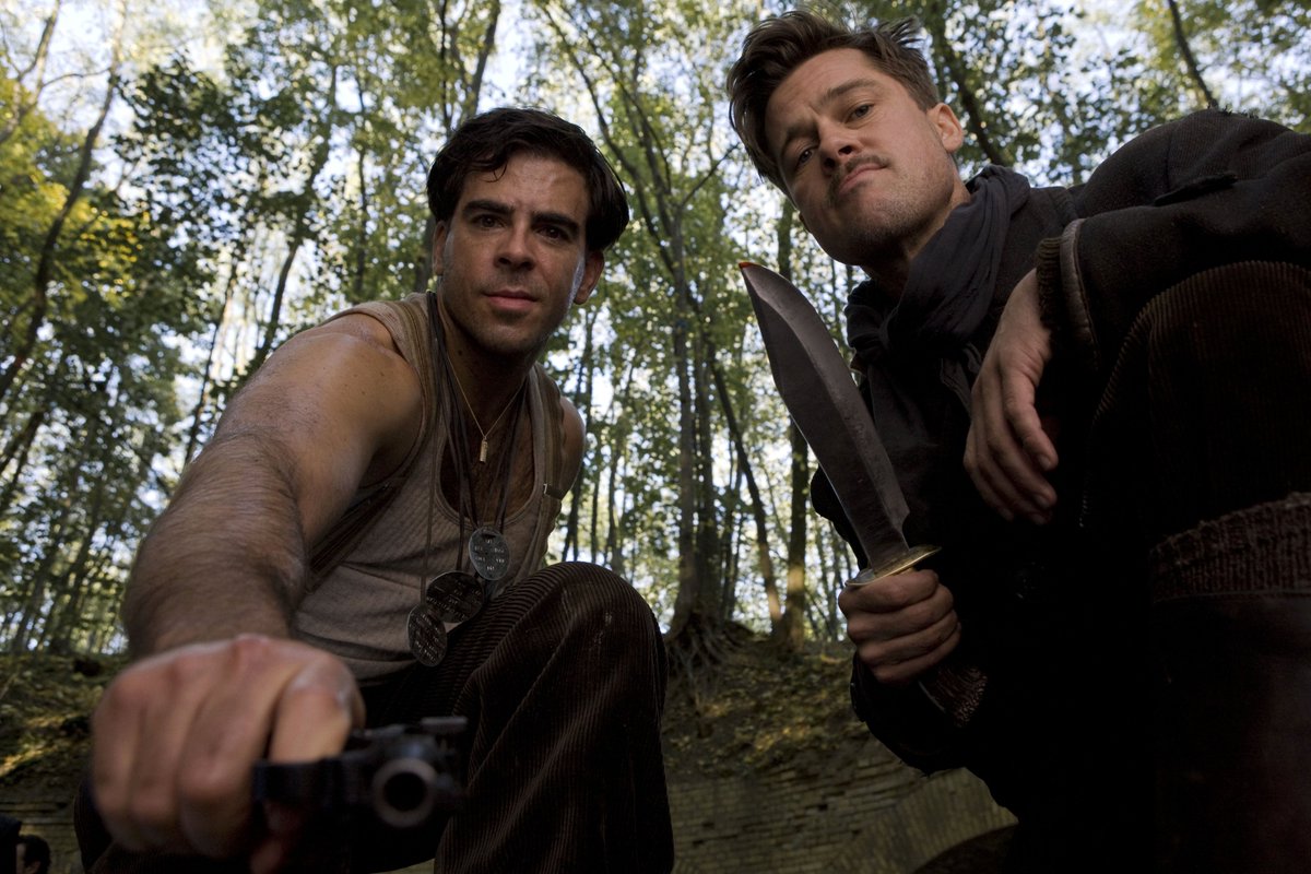 ATRightMovies's tweet image. INGLOURIOUS BASTERDS was released 15 years ago this week. A revisionist World War II tale and Quentin Tarantino’s first foray into the war genre, the story of how it came to be is as out there as you’d expect for QT…

1/48