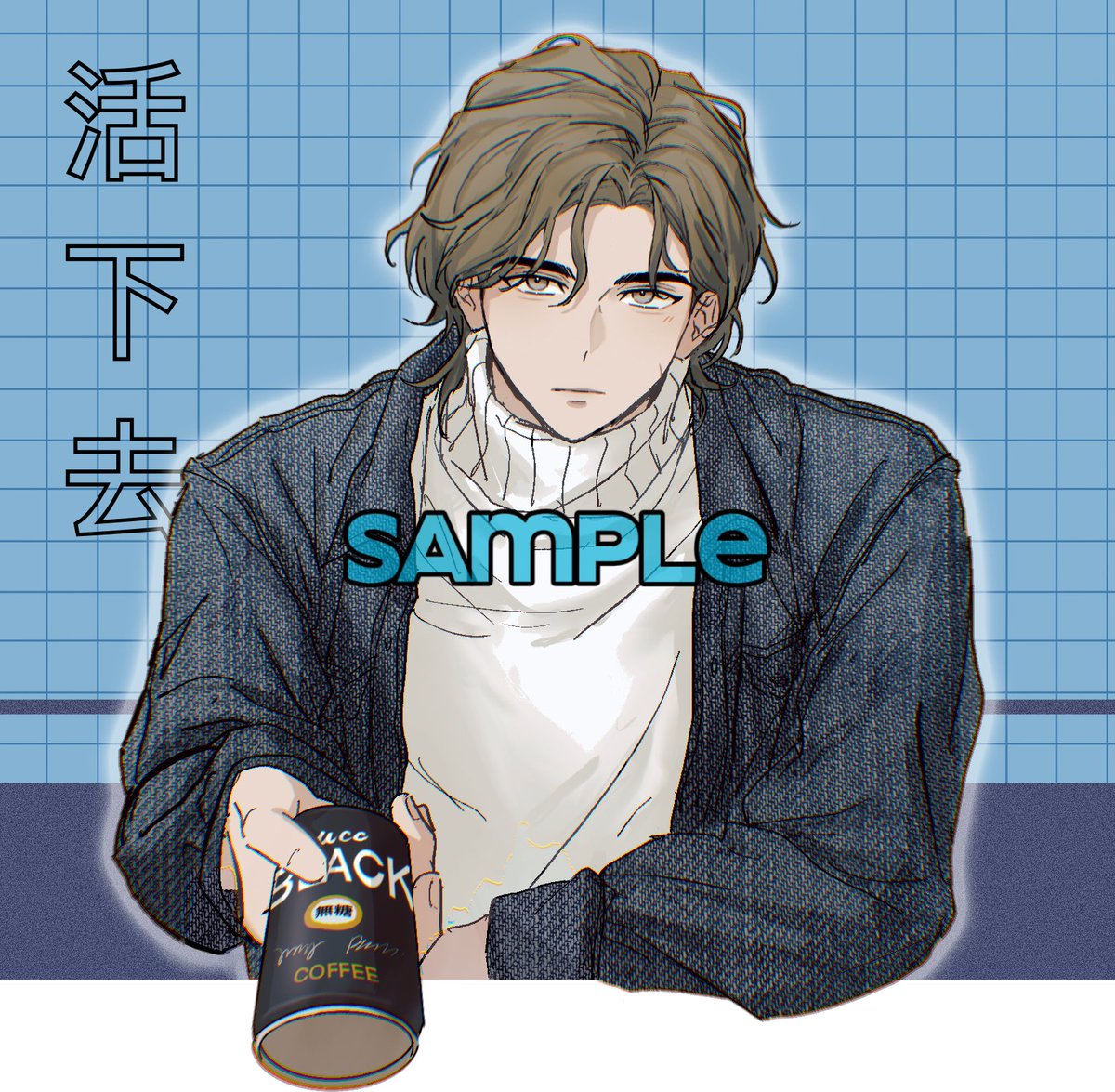 TypeKOK's tweet photo. 不会画韩国男人…；； https://t.co/HR6bG2siKn