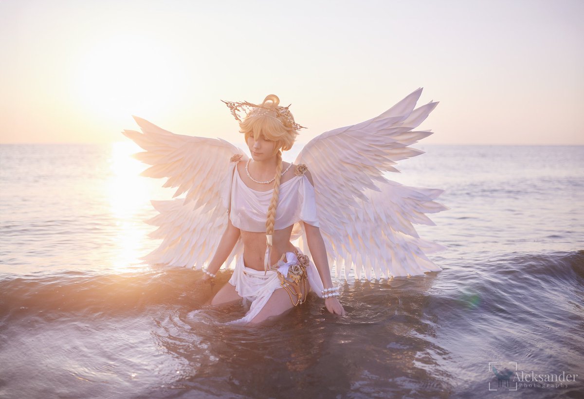 akelin_kata's tweet image. aether angel #aethercosplay #aether #Genshin #GenshinImpact #GenshinImpactcosplay #genshincosplay