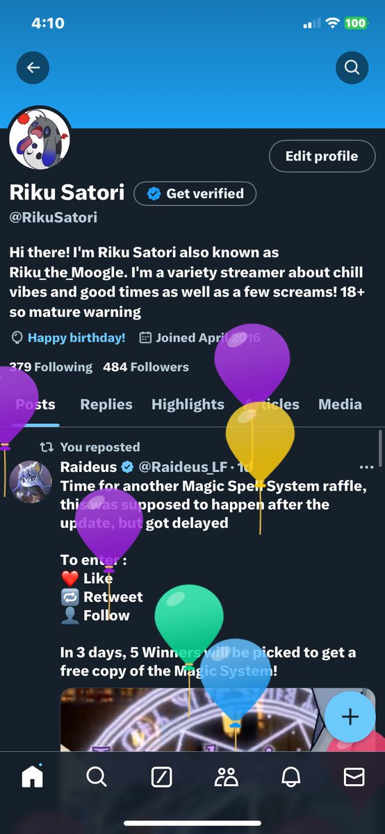 Riku Satori tweet media