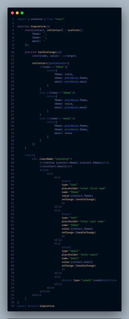 mussa_chitemo's tweet image. Day 11 of #30DaysOfReactjs
Learned about 
⚡Form
⚡Event in form