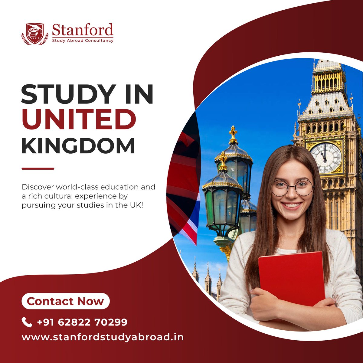 sfstudyabroad's tweet photo. 🎓Considering Studying in the UK?🇬🇧

Step into a world of academic excellence and cultural richness by choosing the UK as your study destination!

Contact us for Study in UK
📞 +91 62822 70299
🌐 https://t.co/ePj1fVSdAW

#studyinuk #studymastersinuk #MastersinUK https://t.co/oRGfDIFcIQ