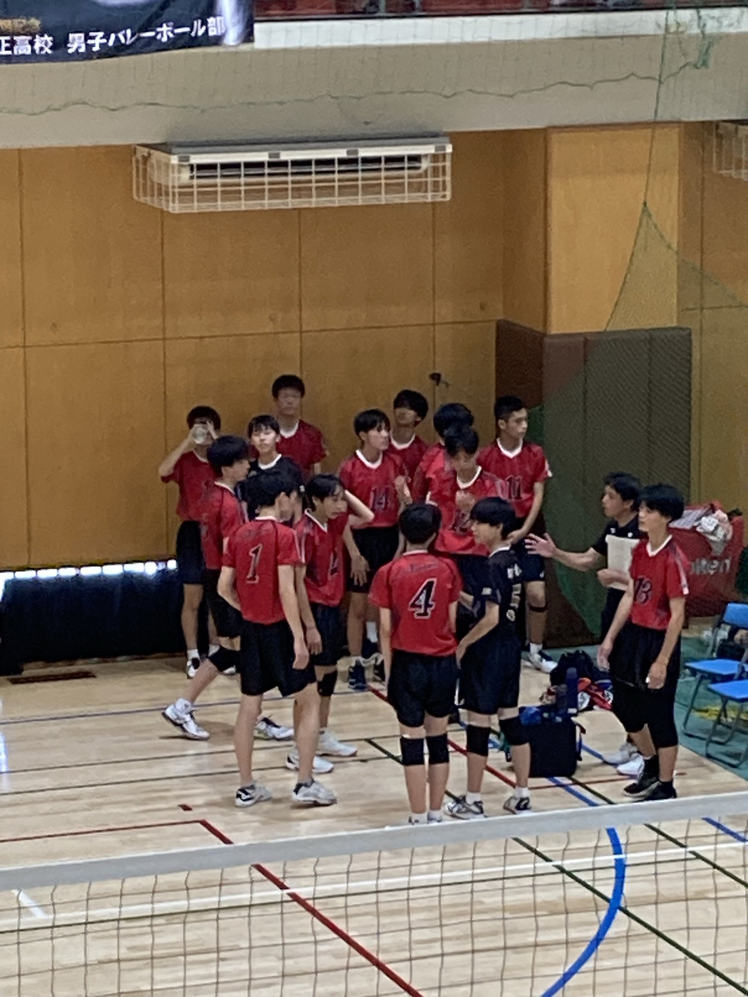 東山高等学校 男子バレーボールチーム シャツ XL 東山高等学校 男子バレーボールチーム シャツ XL