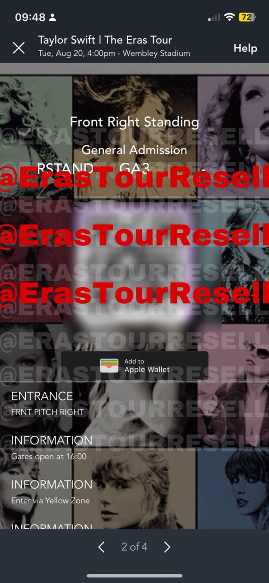 Eras Tour Resell tweet media