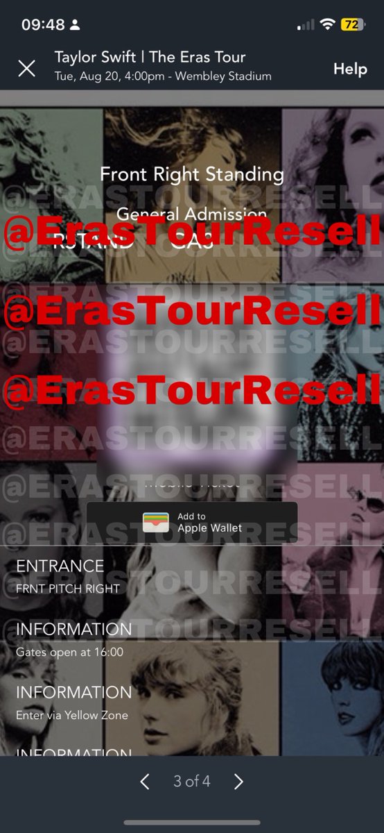 Eras Tour Resell tweet media