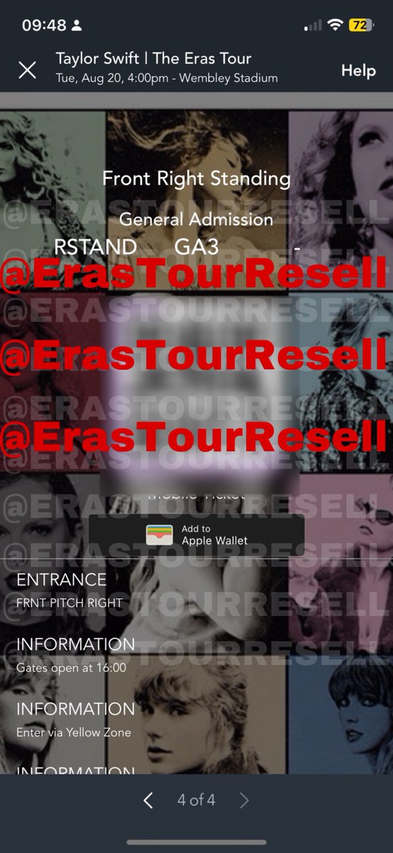 Eras Tour Resell tweet media