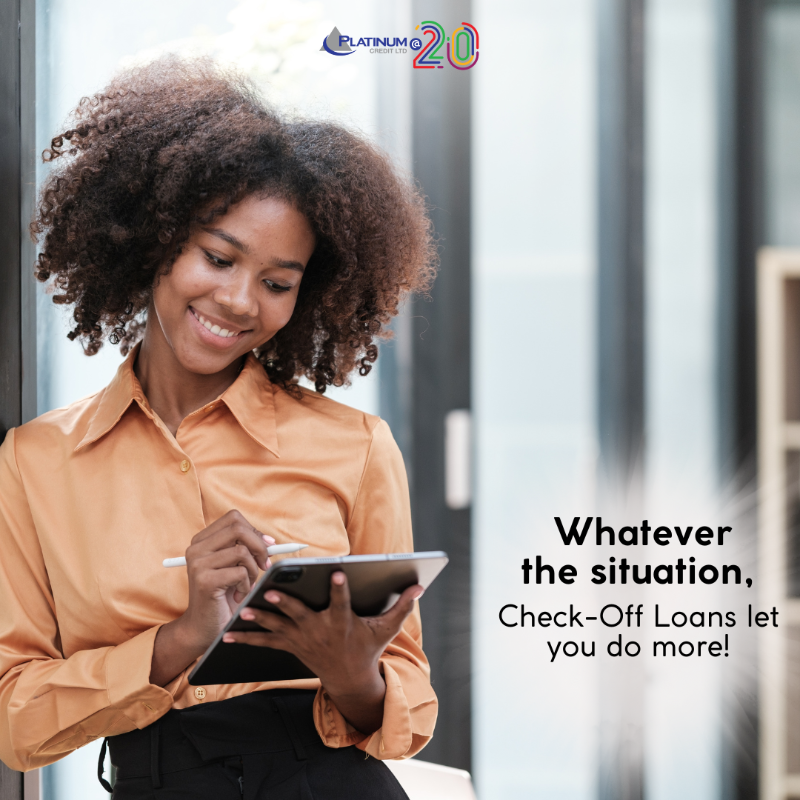PlatinumCKenya's tweet photo. We are empowering Civil Servants with easy access to tailored Check-Off loans!Your dream of financial freedom is our priority!