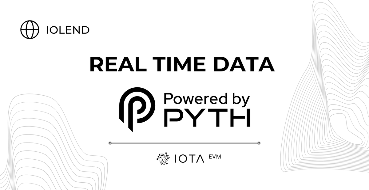 iolendfi's tweet photo. We're thrilled to announce our collaboration with @PythNetwork! 

🔮 By integrating Pyth's oracles, ioLend is enhancing its decentralized lending platform with accurate, real-time data, ensuring our users get the most reliable pricing and risk management. https://t.co/OfbSZuKxRt