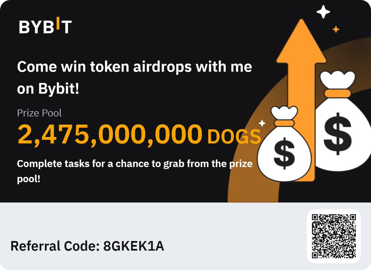 Join me on Bybit and complete tasks on Token Splash for a chance to grab from a 2,475,000,000 DOGS prize pool! Click here:bybit.com/en/trade/spot/…