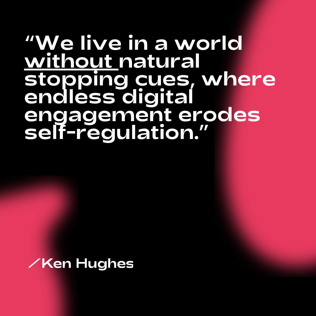 KenHughesIE's tweet image. Endless screen time is a serious issue for our children. As screens consume more of their day, their ability to self-regulate and find balance is at risk. It’s not just about limiting screen time—it’s about protecting their mental well-being. #DigitalWellness #TechBalance