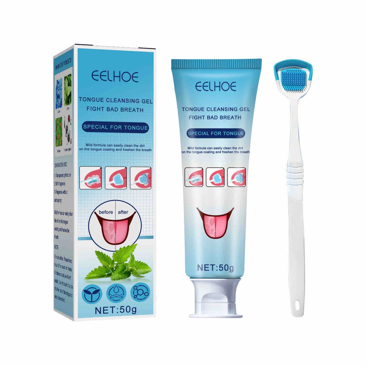 My_Bloom_Chic's tweet image. Tongue cleaning gel with tongue scraper. 
Tongue Cleaning Gel can easily remove sticky substances and food residues on the tongue coating,block the source of bad breath.The cool mint flavor can also make the breath fresher.

6000 naira