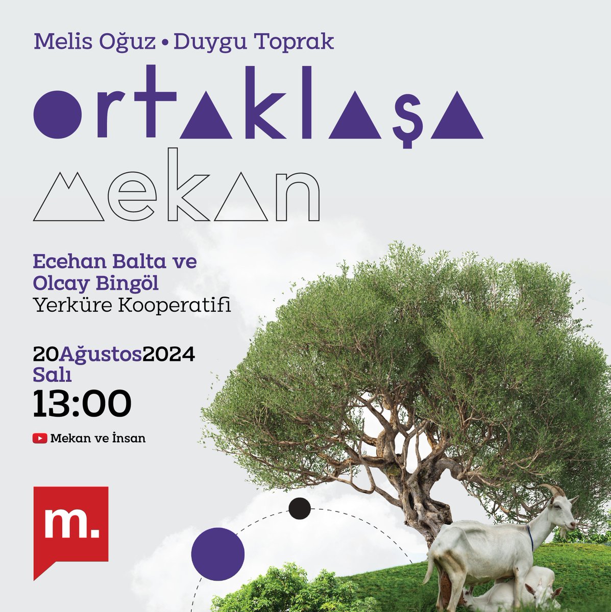 medyascope's tweet photo. 🔻 Bir bilimsel araştırma ve geliştirme kooperatifi nasıl çalışır?
🔻 İstanbul nasıl beslenir?

🎙 Melis Oğuz ve Duygu Toprak eş sunumuyla gerçekleştirilen Ortaklaşa Mekan'da Ecehan Balta ve Olcay Bingöl anlatıyor

⏰ 13:00'te #Medyascope'ta 

🔗 https://t.co/2BVKWYh7vO 

@MelisOguz  |  @ortaklasa | @ddtoprak | @YerkureKoop