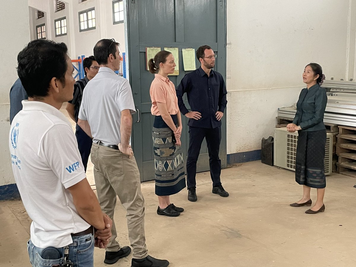 WFPLaoPDR_CD's tweet photo. Delighted to accompany our 🇱🇺partners on a field visit to #Laos Oudomxay prov. where we have joint activities on #nutrition and community #resilience. @ThomasLammar @LUinRome @LuxDev_HQ @MFA_Lu @UNinLaoPDR @vientiane_times https://t.co/0E2P3JPfn7