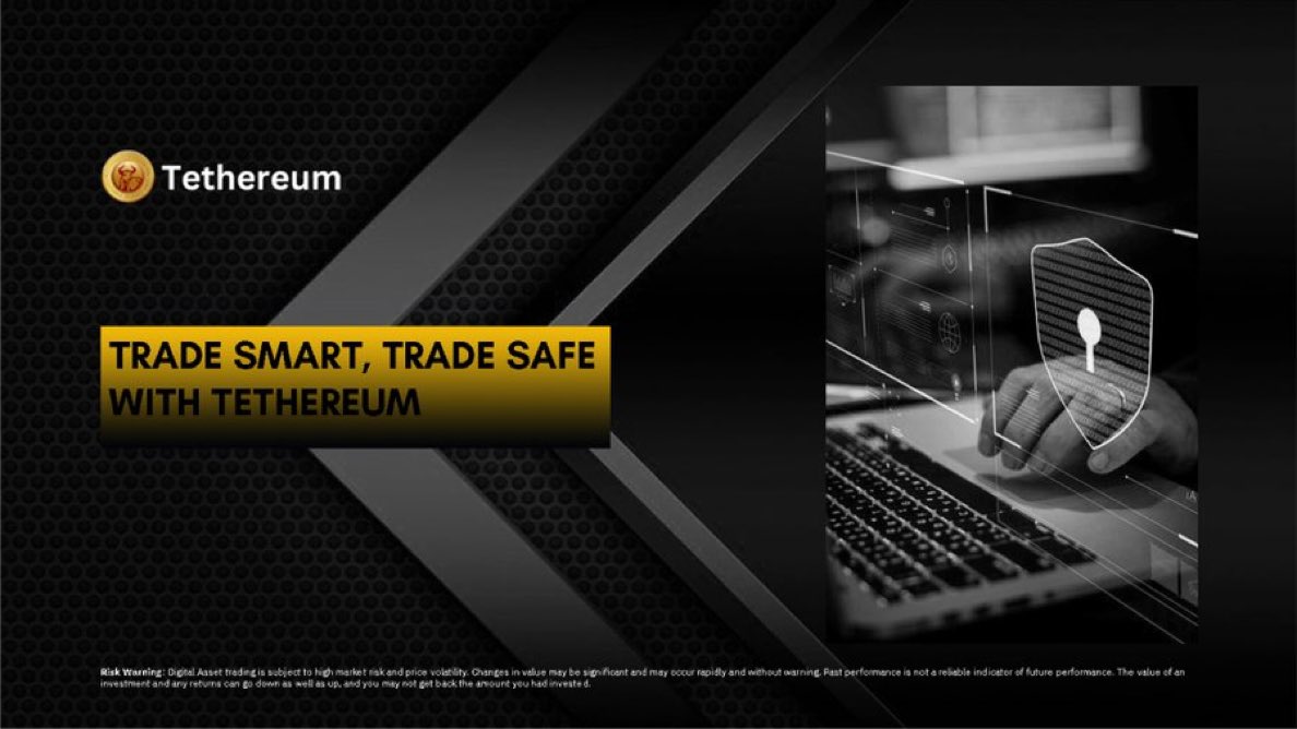 WelcomeToWadiya's tweet photo. Maximize your trading potential while keeping your assets secure! 
With #Tethereum, you’re not just trading; you’re trading smart and safe. 🛡️ 

#CryptoSafety #SmartTrading #Crypto
#SecureAssets #Cryptocurrency #T99 https://t.co/Oe39DMyYUU
