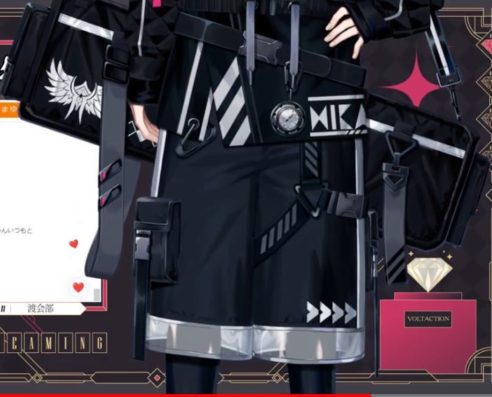 渡会雲雀の新衣装はFPS衣装‼️ウルフ‼️お仕立てニナハチママ‼️最高