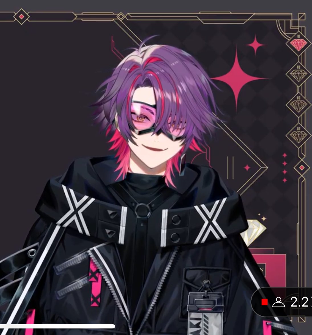 渡会雲雀の新衣装はFPS衣装‼️ウルフ‼️お仕立てニナハチママ‼️最高