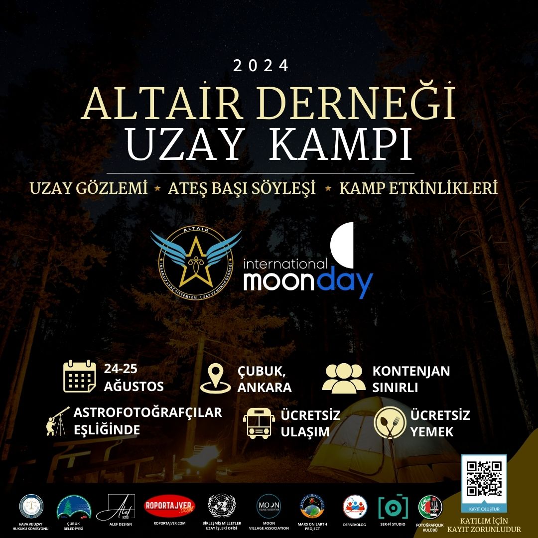 Uluslararası Ay Günü etkinlikleri kapsamında uluslararası kabul gören projemiz FOR ME ve kuruluş projelerimizden ASOR ortak etkinliği olan Uzay Kampı gerçekleşiyor.
 
 BAŞVURU İÇİN ⏩
 forms.gle/bPwqzyGd7iyQQZ…