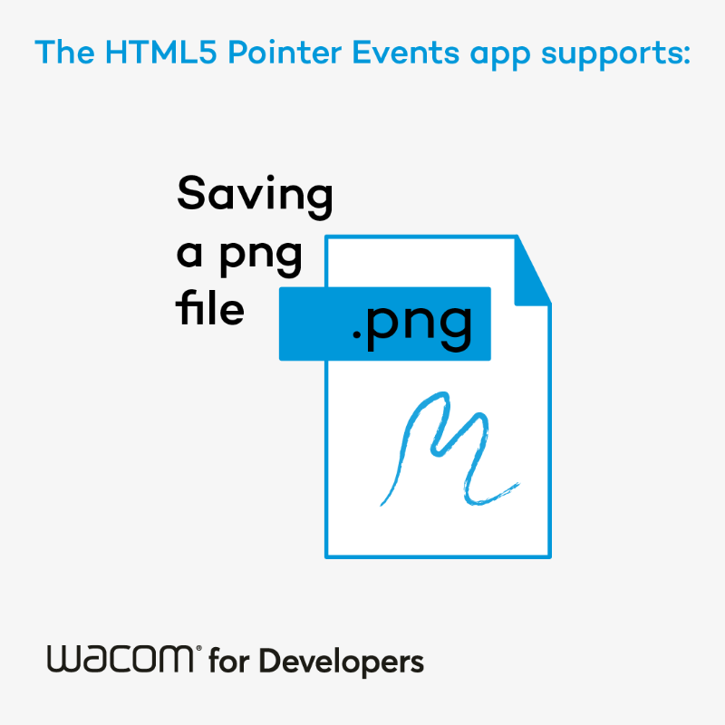 Wacomdevelopers's tweet photo. With HTML5 Pointer Events, you can develop an app that is compatible with numerous popular browsers, detecting pen ink, mouse, and touch data using a single unified API. Learn more about its benefits here: