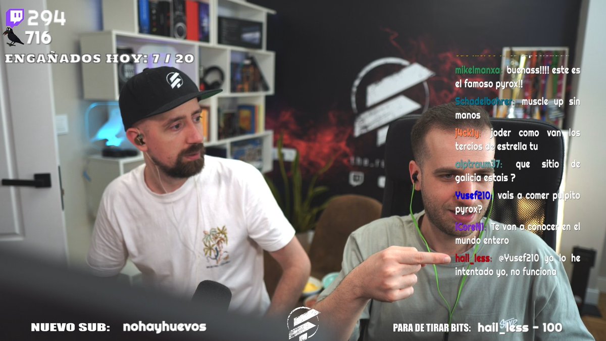 Vamos a revisar las notas del parche de Tarkov.

Luego os presentamos a Aarón Adriá y Héctor Muñoz 🧑‍🍳👨‍🍳

¡El menos atoallado de martes pone el link y le invitamos a comer! 📺⬇️