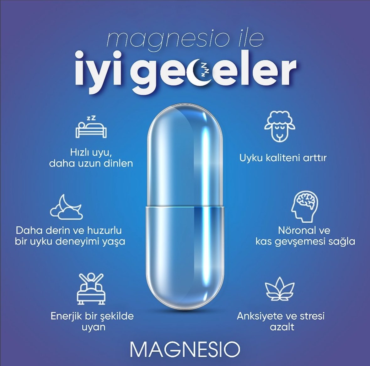 inflesstr's tweet photo. 🛌✨ Daha iyi bir uyku için Magnesio! ✨🛌

Magnesio ile artık uyku problemlerine elveda! 💙

🛌 Hızlı uyuyun, daha uzun dinlenin 
😴 Uyku kalitenizi arttırın 
🌙 Daha derin ve huzurlu bir uyku deneyimi yaşayın
 💪 Nöronal ve kas gevşemesi sağlayın 
🌟 Enerjik bir şekilde uyanın https://t.co/XwjEpBWY1R
