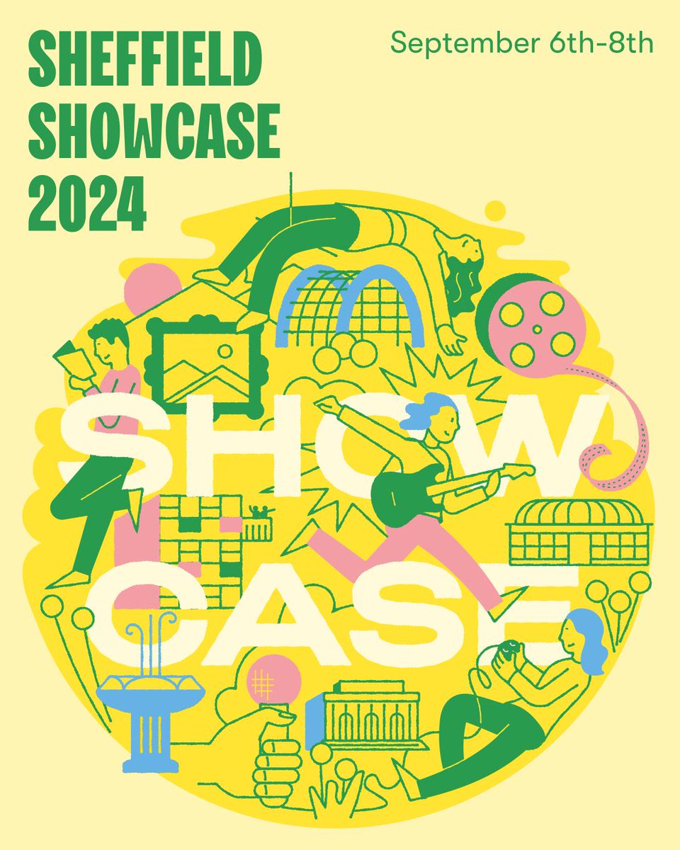 Coming Soon... the #Sheffield Showcase is a collaborative weekend-long event from over a dozen arts and culture groups across the city.
September 6th-8th, see the full programme:

ourfaveplaces.co.uk/our-picks/shef…