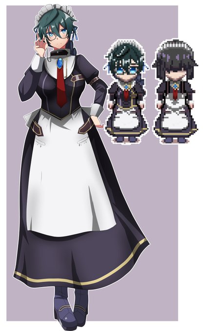 #お前が描いた創作女子を見せろ 