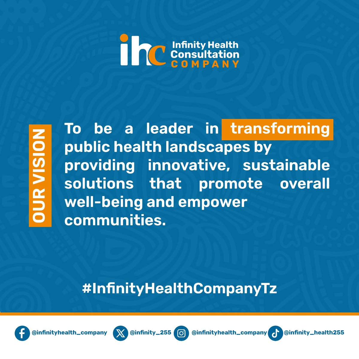 Infinity_255's tweet photo. We bring you Innovative and Sustainable Solutions to Public Health issues. #InfinityHealthCompanyTz https://t.co/6kytxUUUmF