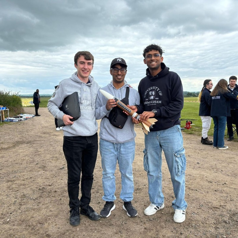DIAC_Community's tweet photo. The students of @birminghamdubai's space society are soaring with their recent wins at the @UKSEDS National Rocketry Championship, creating rockets from scratch inspired by the UAE's successful space missions.

#DubaiInternationalAcademicCity