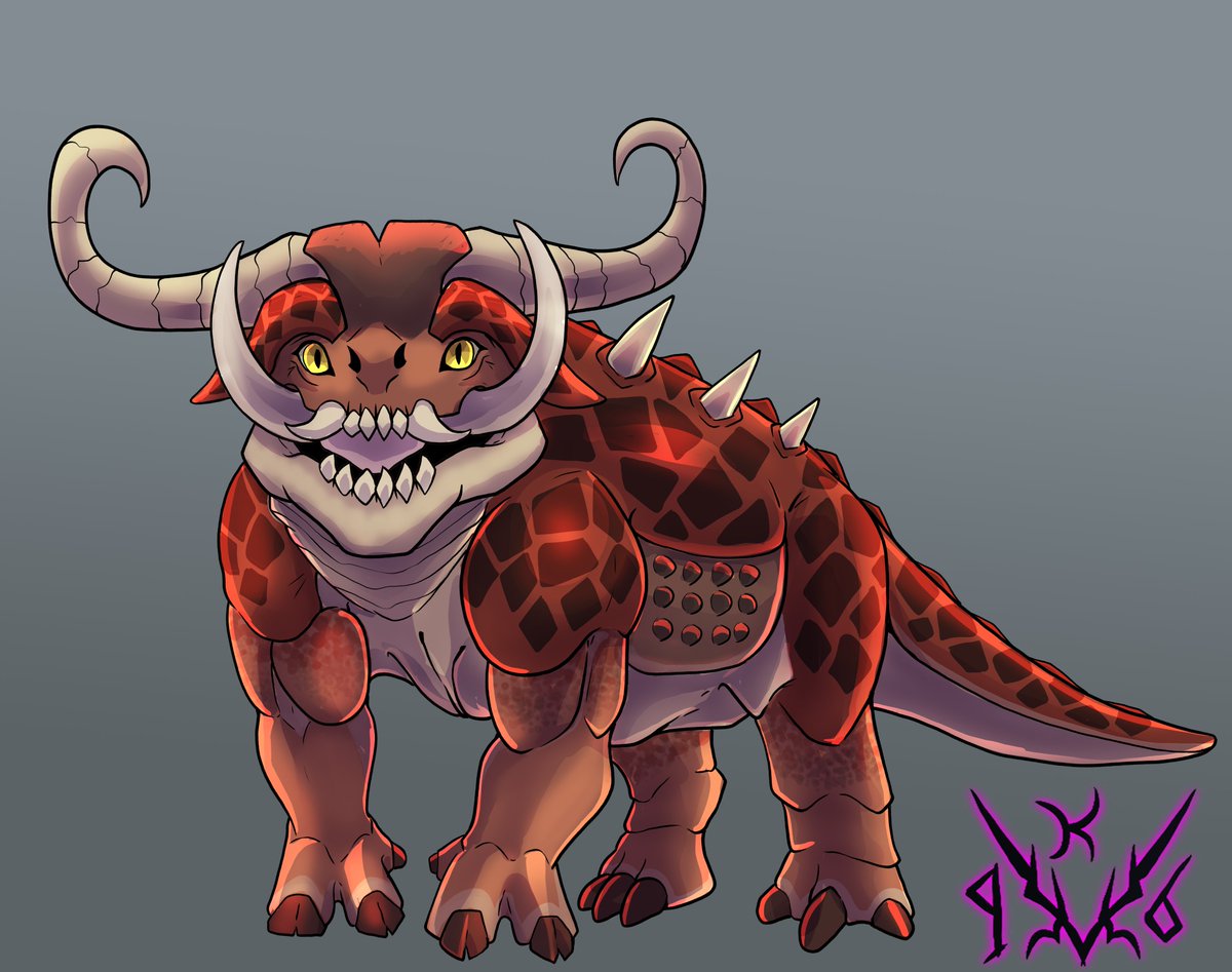 Voidknight96's tweet photo. Smaugust Day 20 -Bovine-

#Smaugust #smaugustprompt #smaugustcircle #smaugust2024 #dragon #bovine #monster #digitalart #digitaldrawing https://t.co/LsdLEOEITq