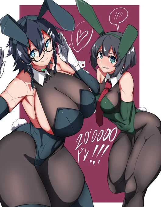 #お前が描いた創作女子を見せろ 