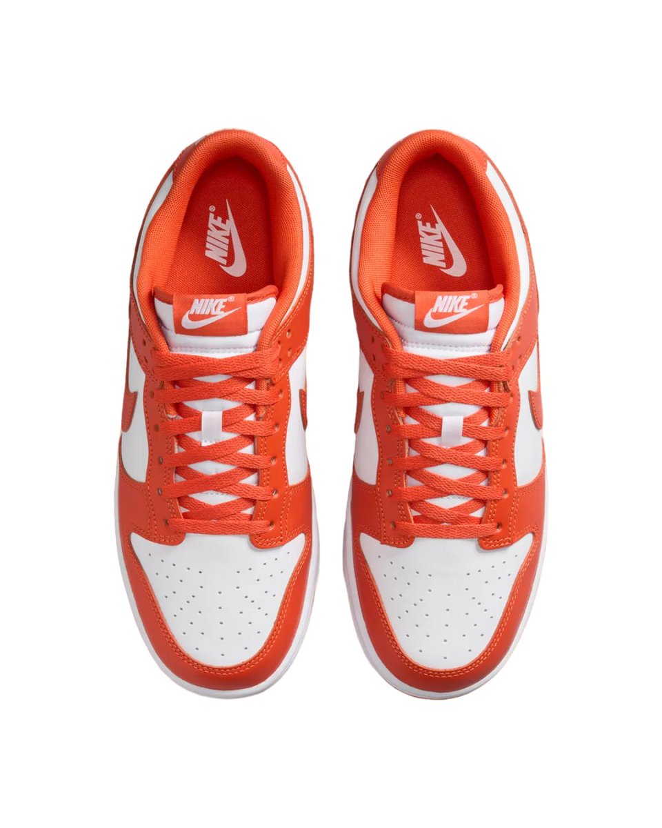 Nike Dunk Low Syracuse 2024 𝗖𝗼𝗹𝗼𝗿𝘄𝗮𝘆: White/Orange Blaze