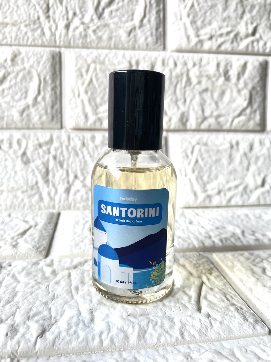 plumpypum's tweet image. Kalau kalian cari parfum 60ribuan yang fresh dan manis, harus cobain Santorini dari Naisday ini  ~

Cocok dipakai di pagi hari dan cuaca panas gini, gak akan bikin pusing 🥰