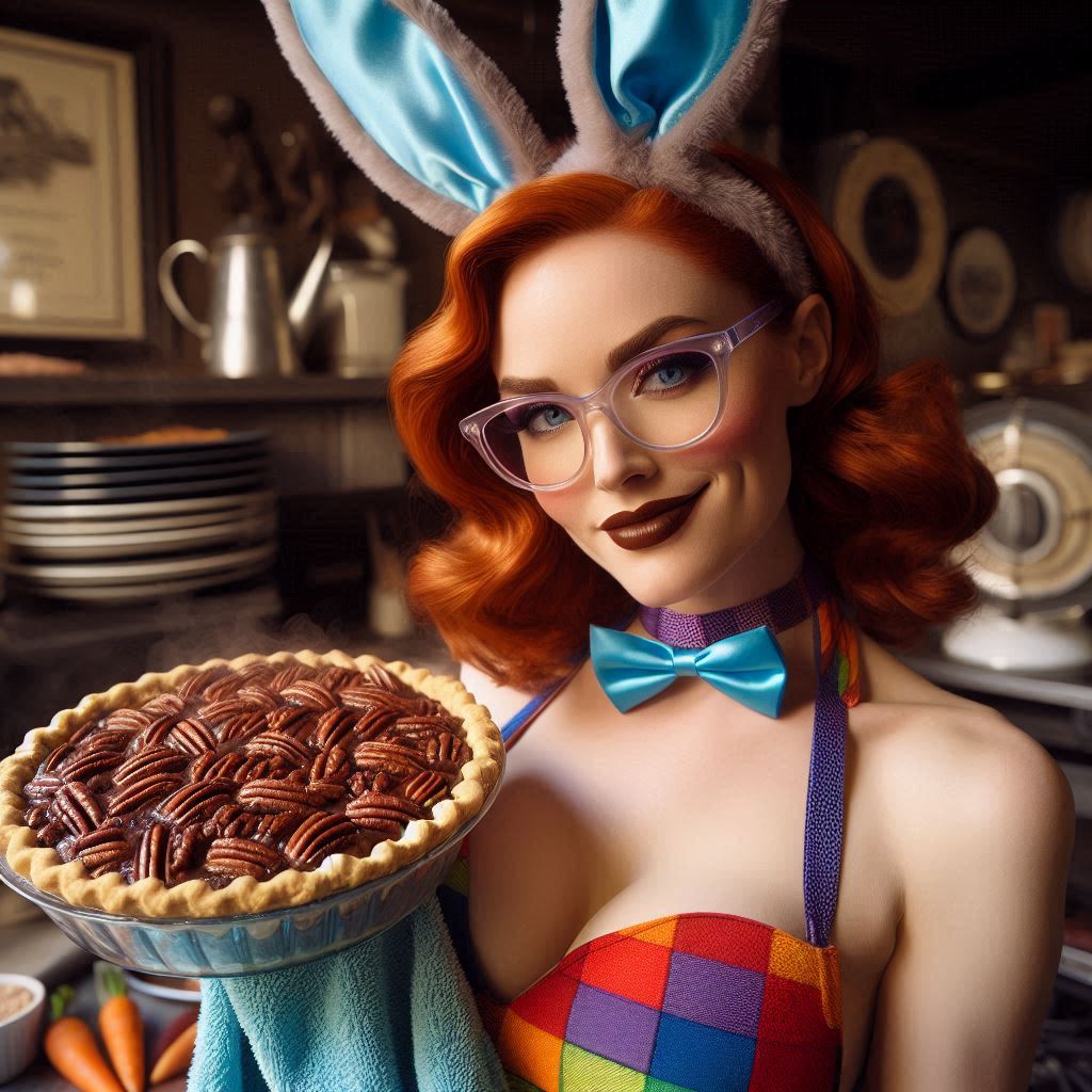DatsAzzyVebbins's tweet photo. Tonight's performance at @VelvetRabbitInc NYC's gonna be a #DecadentDessertDeuxsday. It's #NationalChocolatePecanPieNight & #NationalRadioNight! Amazin' aural atmosphere for our #EarlyBirdSpecial as well as #MainCourseChoreography. I'm cravin' chocolate puddin' some-din' fierce. https://t.co/yHEs7wSZV9