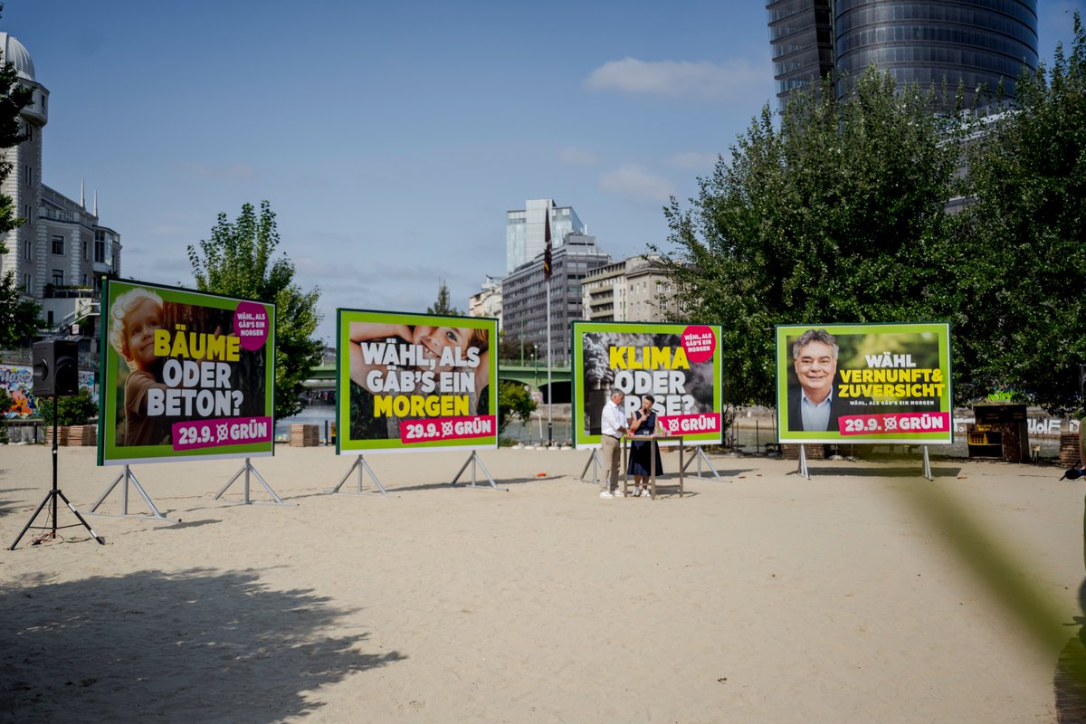 Richten wir den Blick nach vorne auf das, was zählt. Kämpfen wir gemeinsam mit Vernunft und Zuversicht für eine gute Zukunft.
Klima oder Krise? Das entscheiden wir am 29.9. bei der #Klimawahl24! Und verlässlichen Klimaschutz gibt’s eben nur mit uns Grünen.