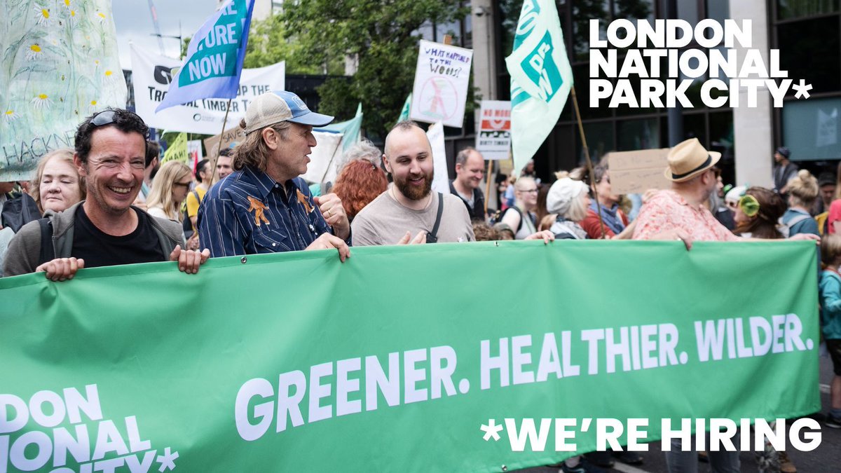 LondonNPC's tweet photo. 📣  VACANCY ALERT 📣   

The London National Park City team is growing! Could you be our first ever Community Director? 

Full job description here: https://t.co/lqKinpFZDe 

🗓️ Deadline: 12 noon 18/09/24

Know someone who'd be a great fit? Share this post with your network! https://t.co/5kkpqwo2id