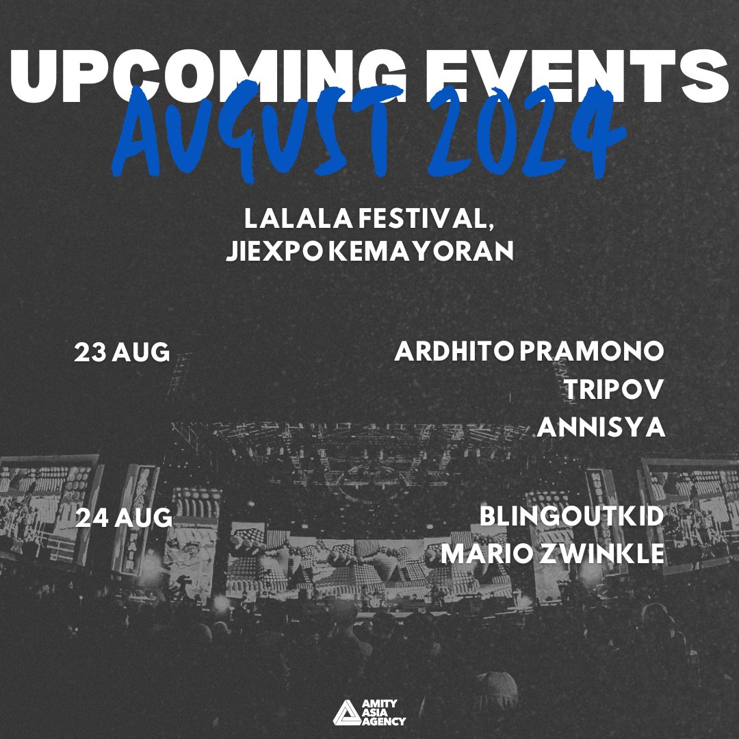 Enjoy the live performances of our finest acts at the biggest international music festival in town, <a href="/lalalafestival/">LaLaLa 2024</a> 2024, later this weekend, from August 23 to 25!