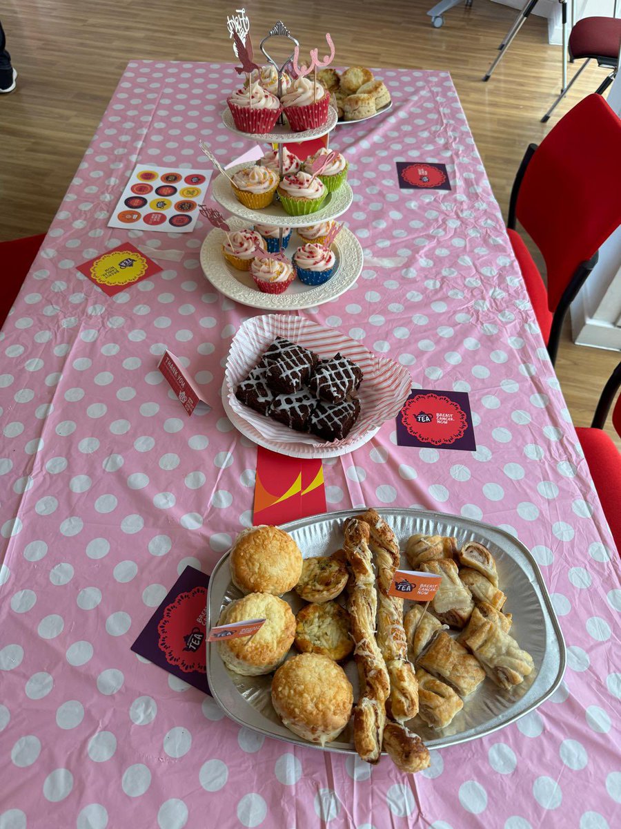 #hellomynameisSharon π π π (@evvy83) on Twitter photo Thankyou Sue Molton for organising and to our NE Essex Community Team for baking for <a href="/BreastCancerNow/">Breast Cancer Now</a> #BreastCancerAwareness
<a href="/helen_quilter/">Helen Quilter</a>
<a href="/Lisdex76/">Lisa Dexter π</a>
<a href="/ELDP_NHS/">Essex Learning Disability Partnership</a>
<a href="/HPFT_NHS/">Hertfordshire Partnership University NHS FT (HPFT)</a> Thankyou Sue Molton for organising and to our NE Essex Community Team for baking for <a href="/BreastCancerNow/">Breast Cancer Now</a> #BreastCancerAwareness
<a href="/helen_quilter/">Helen Quilter</a>
<a href="/Lisdex76/">Lisa Dexter π</a>
<a href="/ELDP_NHS/">Essex Learning Disability Partnership</a>
<a href="/HPFT_NHS/">Hertfordshire Partnership University NHS FT (HPFT)</a>