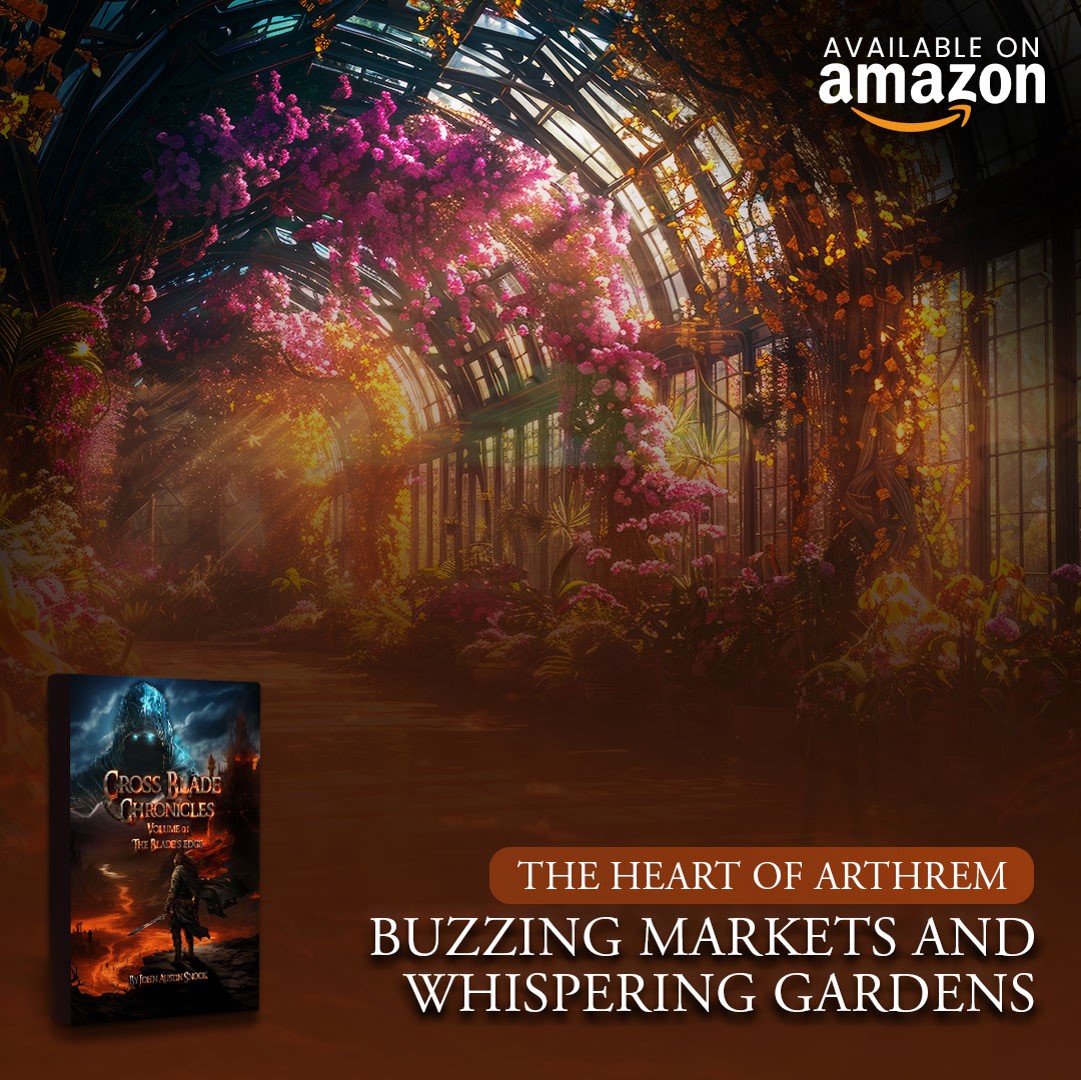 austinsk_author's tweet photo. Arthrem is a vibrant and dynamic city, where the lively markets bustle with activity and the serene castle gardens offer a peaceful retreat.
Available on Amazon! https://t.co/Zcc4oSVRlW

#CrossBladeChronicles #TheBladesEdge #FantasyEpic #MagicAndDestiny #AdamTheHero #EpicJourney https://t.co/CiKnWnqsno