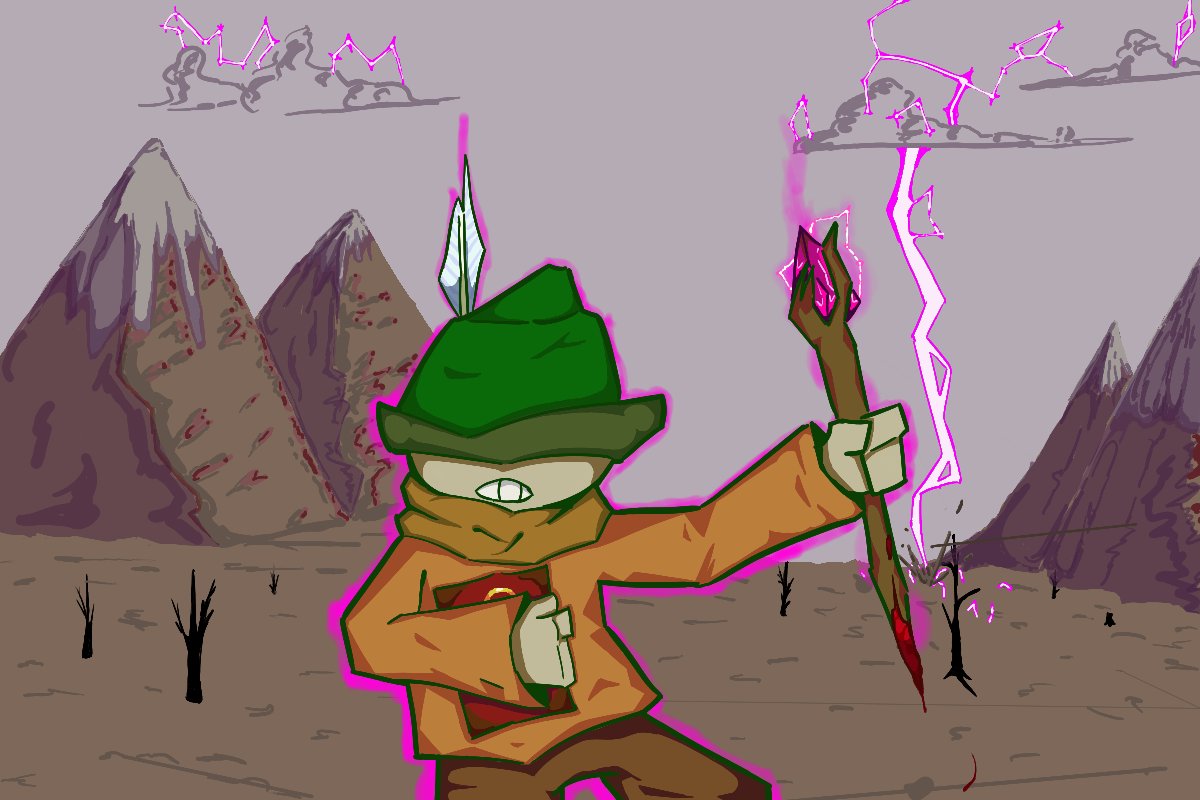 wetcro1ssant's tweet photo. Combo of an archer and a mage, just with more mage https://t.co/1dihrRFTnF