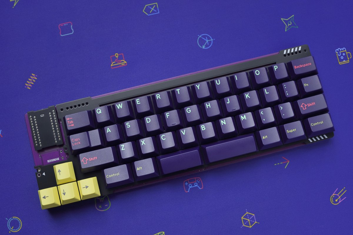 久しぶりに自作キーボードつくりました。😀