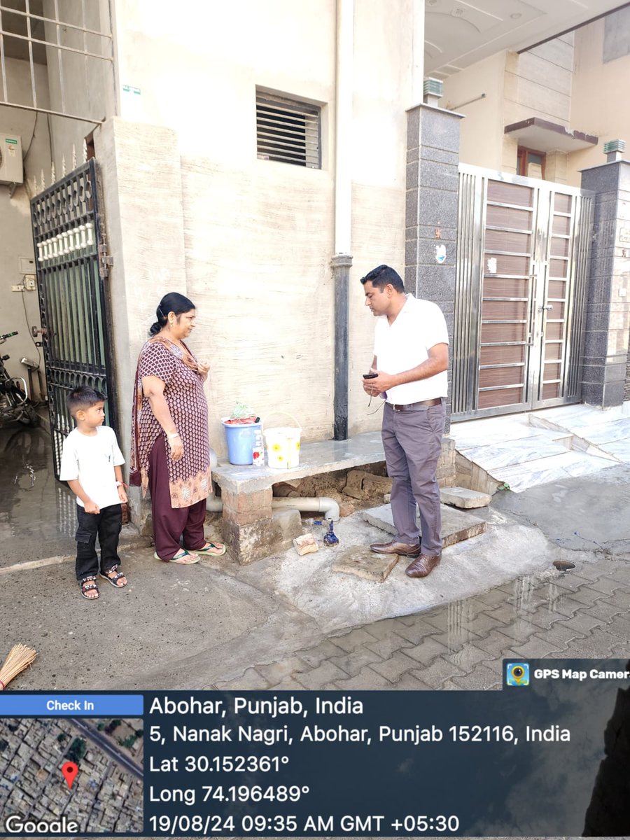 aboharchokho's tweet photo. Door to Door Follow up of Source Segregation. (Dated.19-08-2024) #sourcesegregation #wetwaste #compost #insta #facebookreel #solidwastemanagement #swm #ulbcode800214 #ulbabohar #MunicipalCorporation https://t.co/cLOIMNi0q7