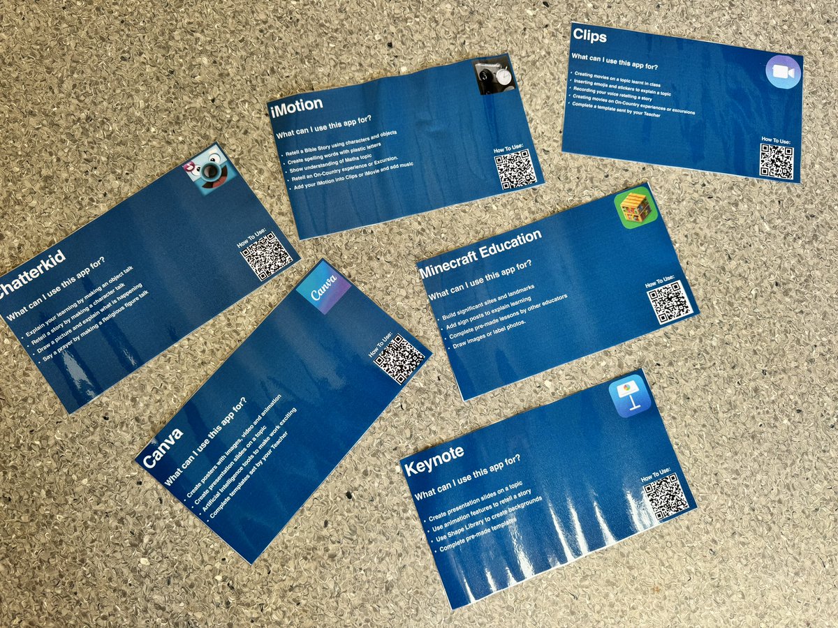 sophiekeeffe (@sophiekeeffe) on Twitter photo We’ve been focusing on students autonomy when selecting digital tools. The first step was to ensure educators and students had been modelled the features of various apps in-person. Now I’ve made classroom reference cards on how to use and integrate apps <a href="/AppleEDU/">Apple Education</a> <a href="/AnniSchelfhout/">Anni Schelfhout</a> We’ve been focusing on students autonomy when selecting digital tools. The first step was to ensure educators and students had been modelled the features of various apps in-person. Now I’ve made classroom reference cards on how to use and integrate apps <a href="/AppleEDU/">Apple Education</a> <a href="/AnniSchelfhout/">Anni Schelfhout</a>