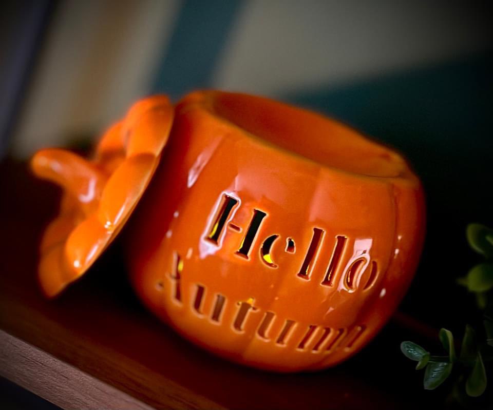 Another autumn item to hit the store! This is such an adorable melter and it was a definite best seller last year.

#waxmelter #oilburner #halloweendecor #pumpkinburner #spookyseason #aberdare