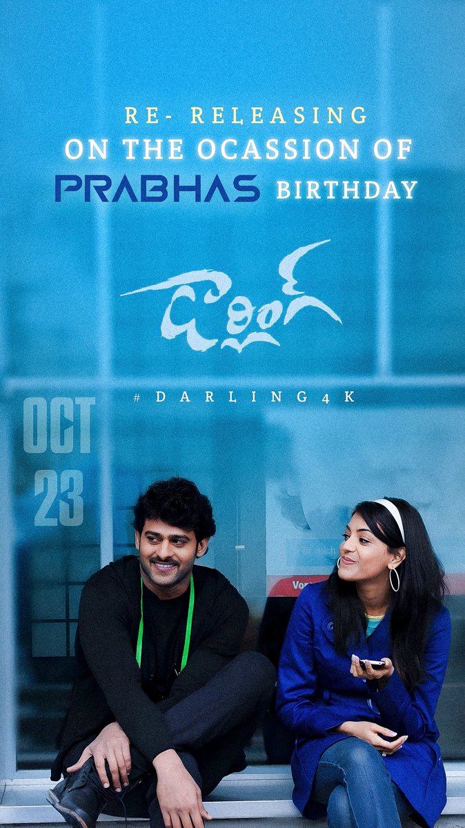 Venu15887768's tweet photo. #Darling4K Re-Releasing on #Oct23rd
#Prabhas #Prabhasbirthday https://t.co/NeQVHDhtwv