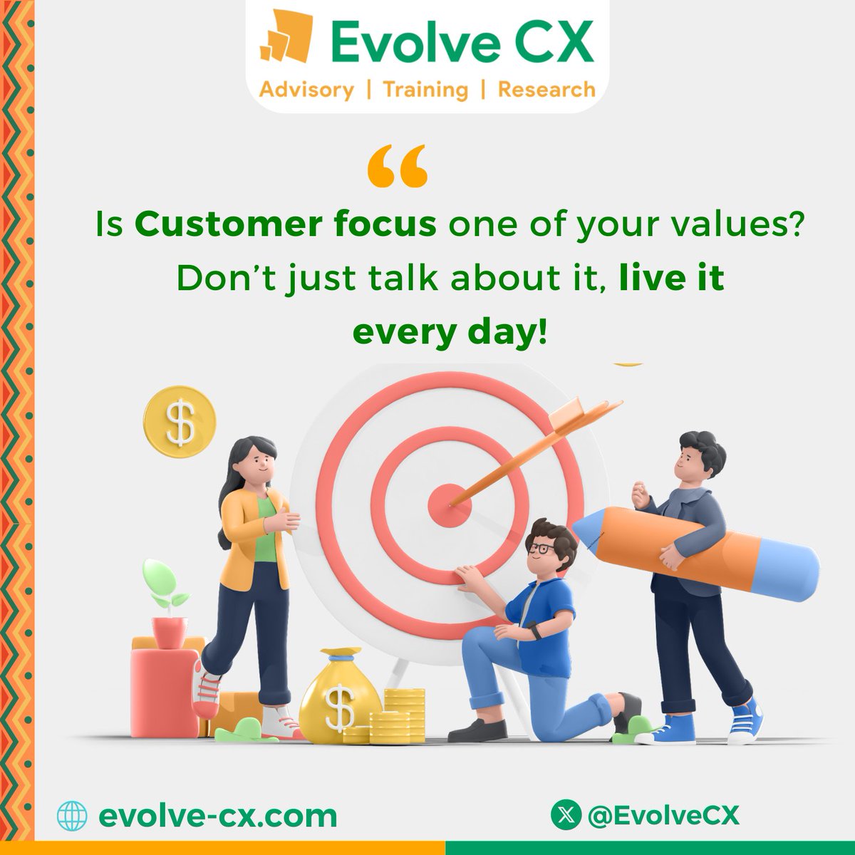 Daily Evolve Insight: 
Customer Experience at its Best with Dr. Lucy Kiruthu 

#KeepEvolving 
#CustomerExperience