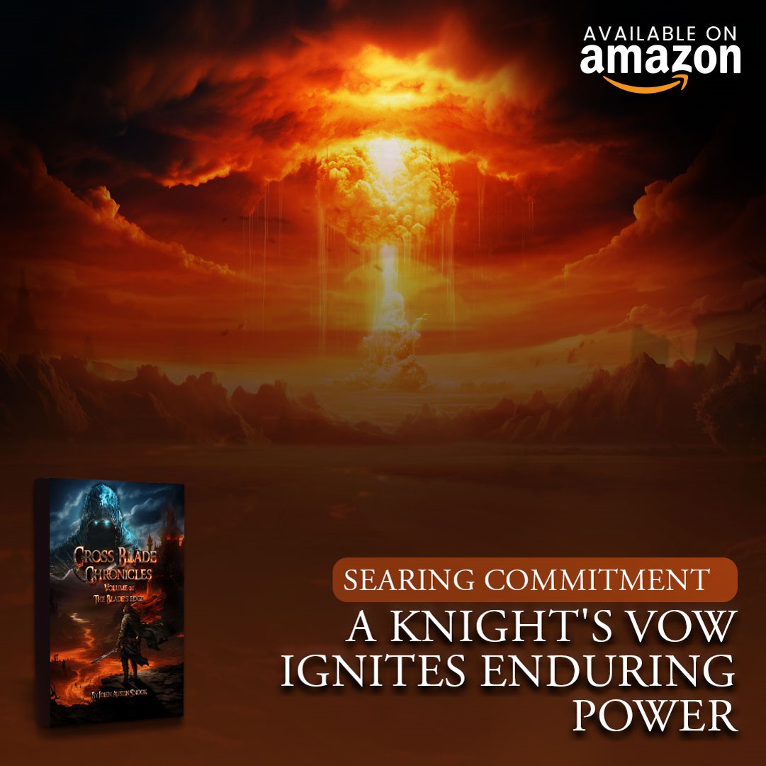 austinsk_author's tweet photo. Beneath the unrelenting gaze of the scorching sun, a knight's solemn vow transforms into a source of unwavering power and resilience.
Order your copy! https://t.co/Zcc4oSVRlW

#CrossBladeChronicles #TheBladesEdge #FantasyEpic #MagicAndDestiny #AdamTheHero #EpicJourney https://t.co/lHfs6mLNGe