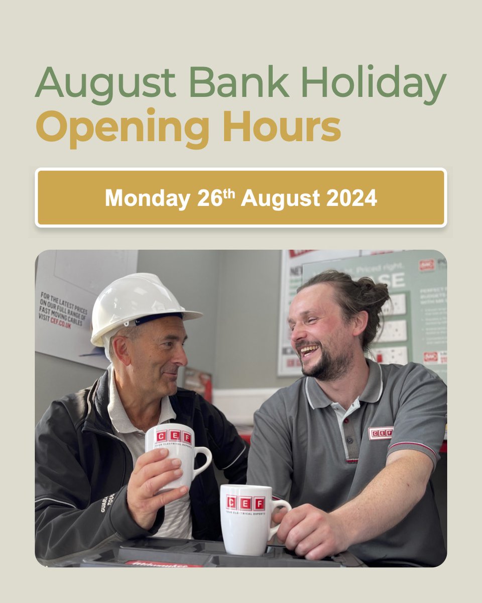 Important update: August bank holiday hours.📢

Our customer service will be closed on Monday, 26th August, and deliveries will be adjusted around this date. 📦

To get all the details, head over to our latest blog post. 👉 brnw.ch/21wLVKb